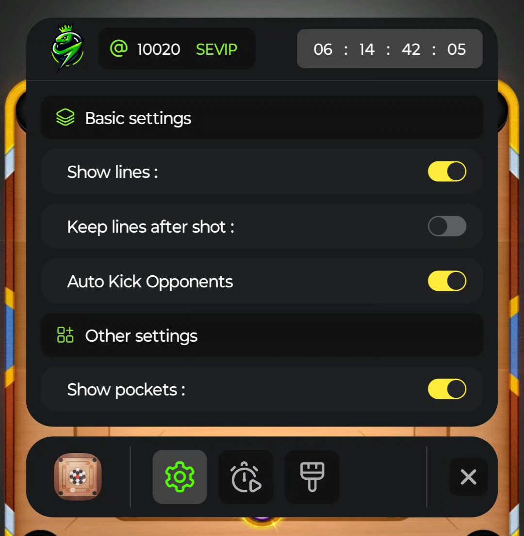 Snake-Engine's™ Carrom Pool